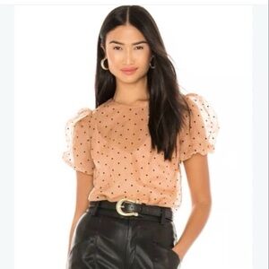 Cami NYC Silk Organza Bodysuit - Size XS